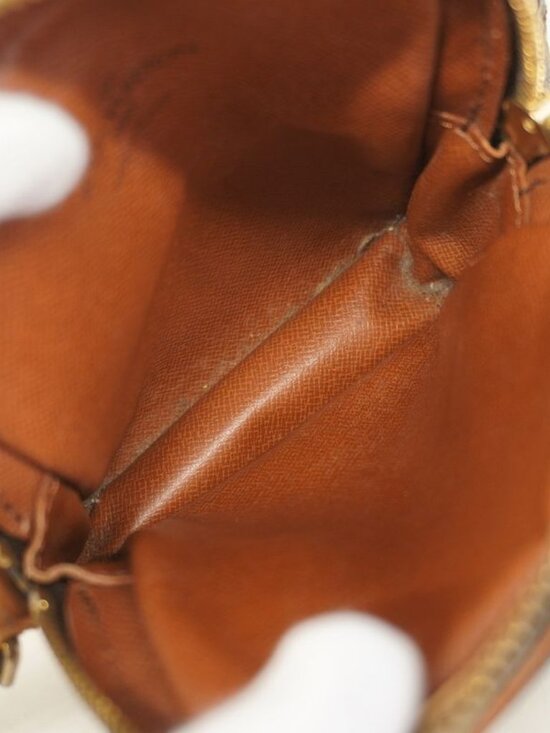 Louis Vuitton Shoulder Bag Monogram Mini Danube Brown - Picture 4 of 10